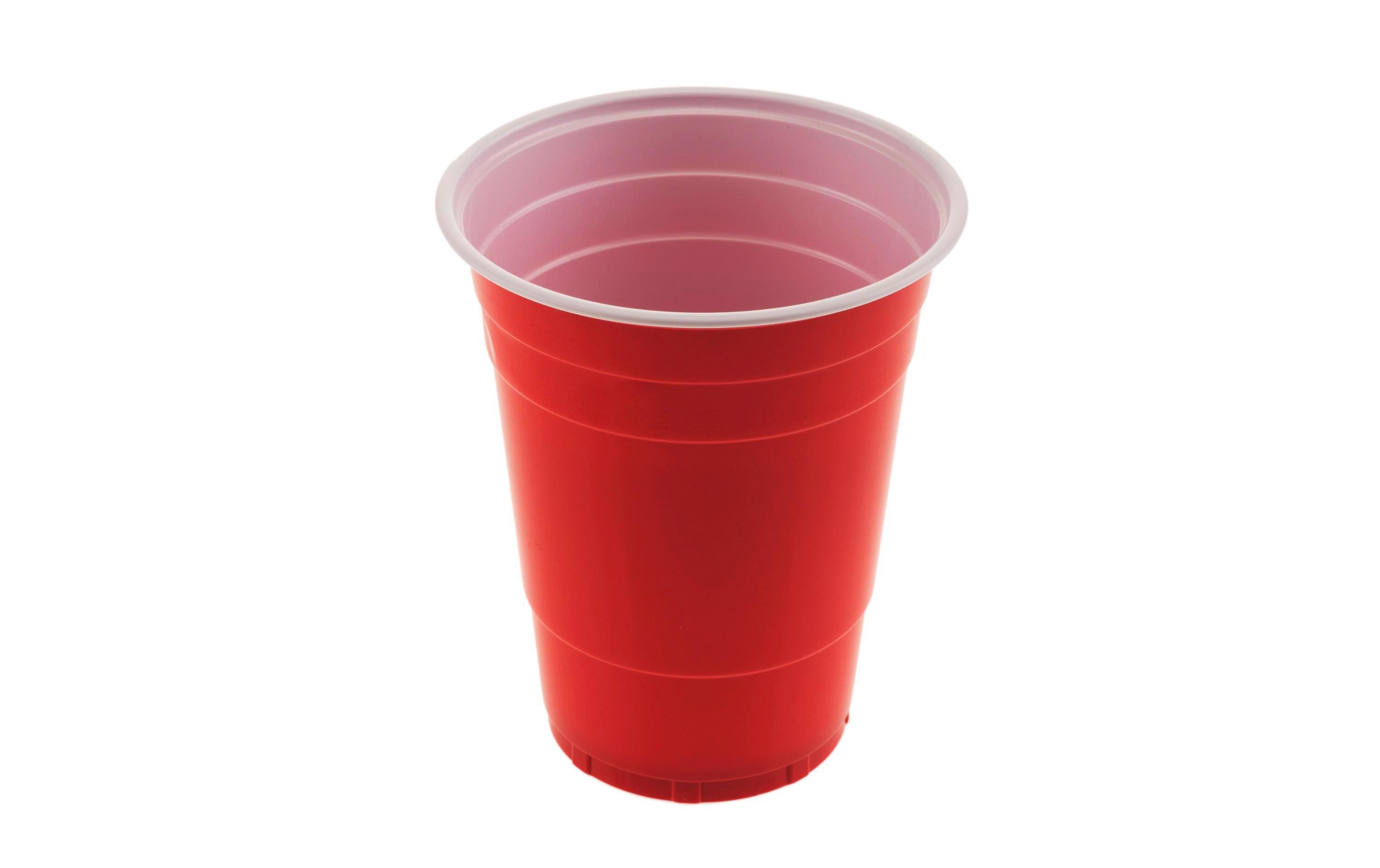 FTM Becher, Kunststoff – 4,7 dl, Rot – 50 Stk.