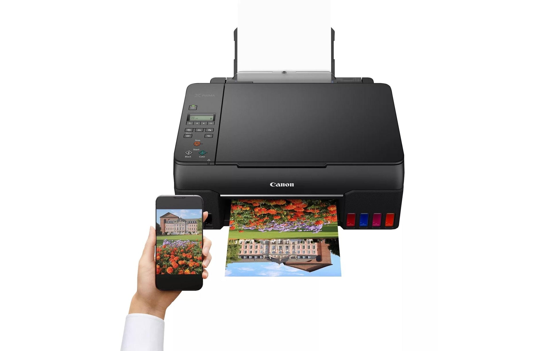 Canon Pixma G650 – Farbiges Tintenstrahl-MFP A4, 3-in-1 – USB – 3,9 ppm S/W, 3,9 ppm Farbe