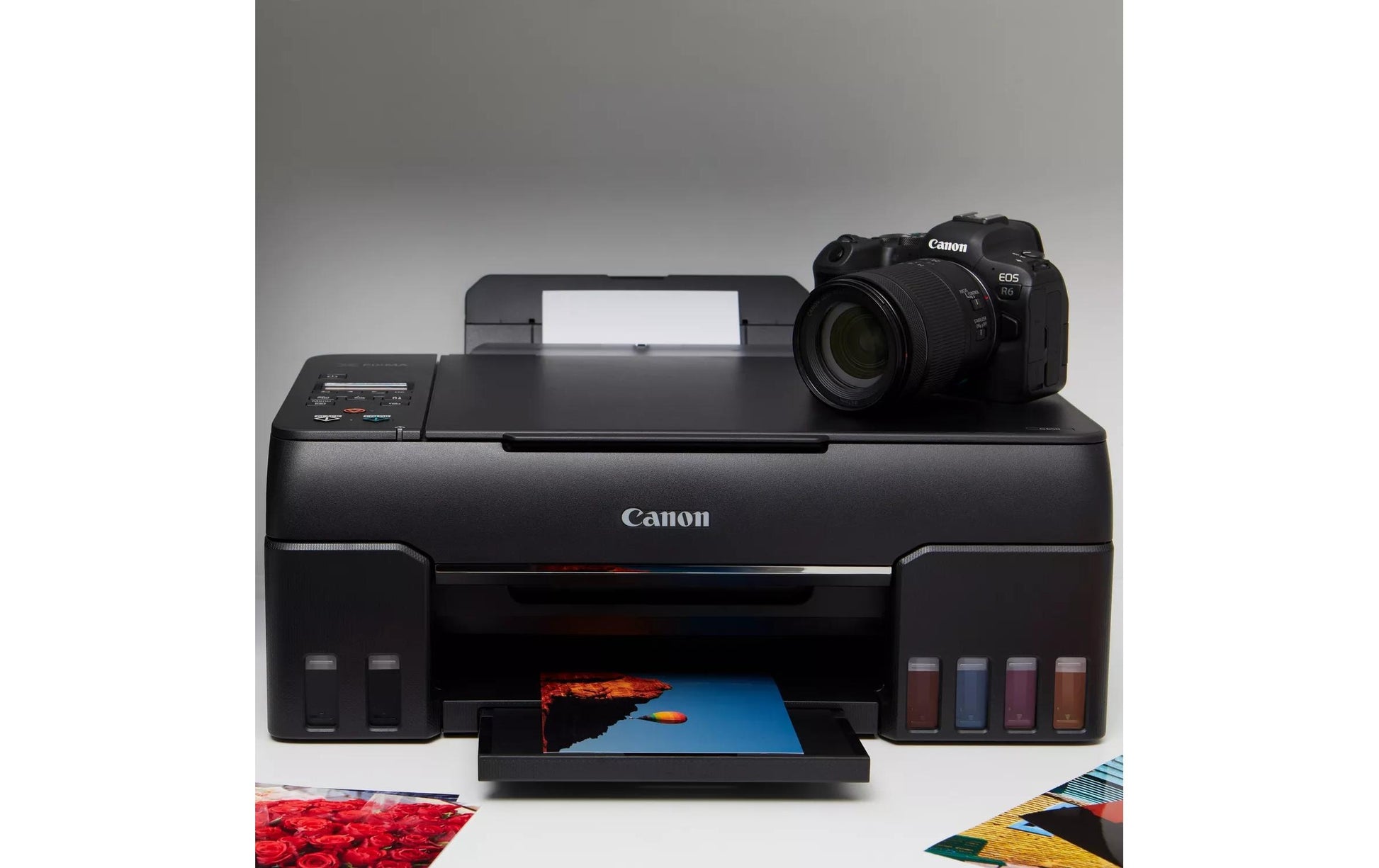 Canon Pixma G650 – Farbiges Tintenstrahl-MFP A4, 3-in-1 – USB – 3,9 ppm S/W, 3,9 ppm Farbe