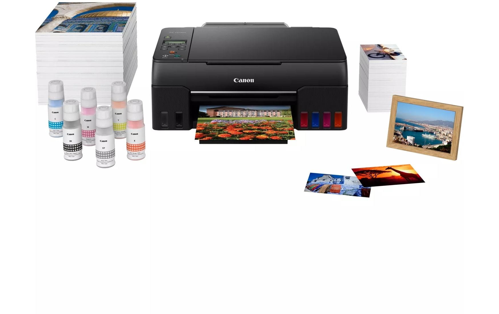 Canon Pixma G650 – Farbiges Tintenstrahl-MFP A4, 3-in-1 – USB – 3,9 ppm S/W, 3,9 ppm Farbe