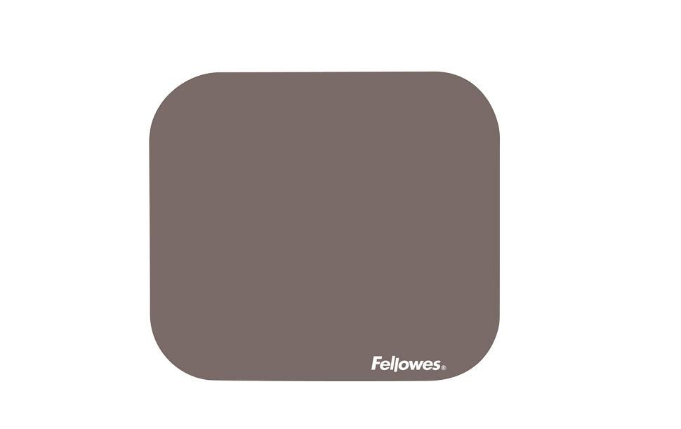 Fellowes 58023 – Mauspad – Polyester, Gummi, Grau