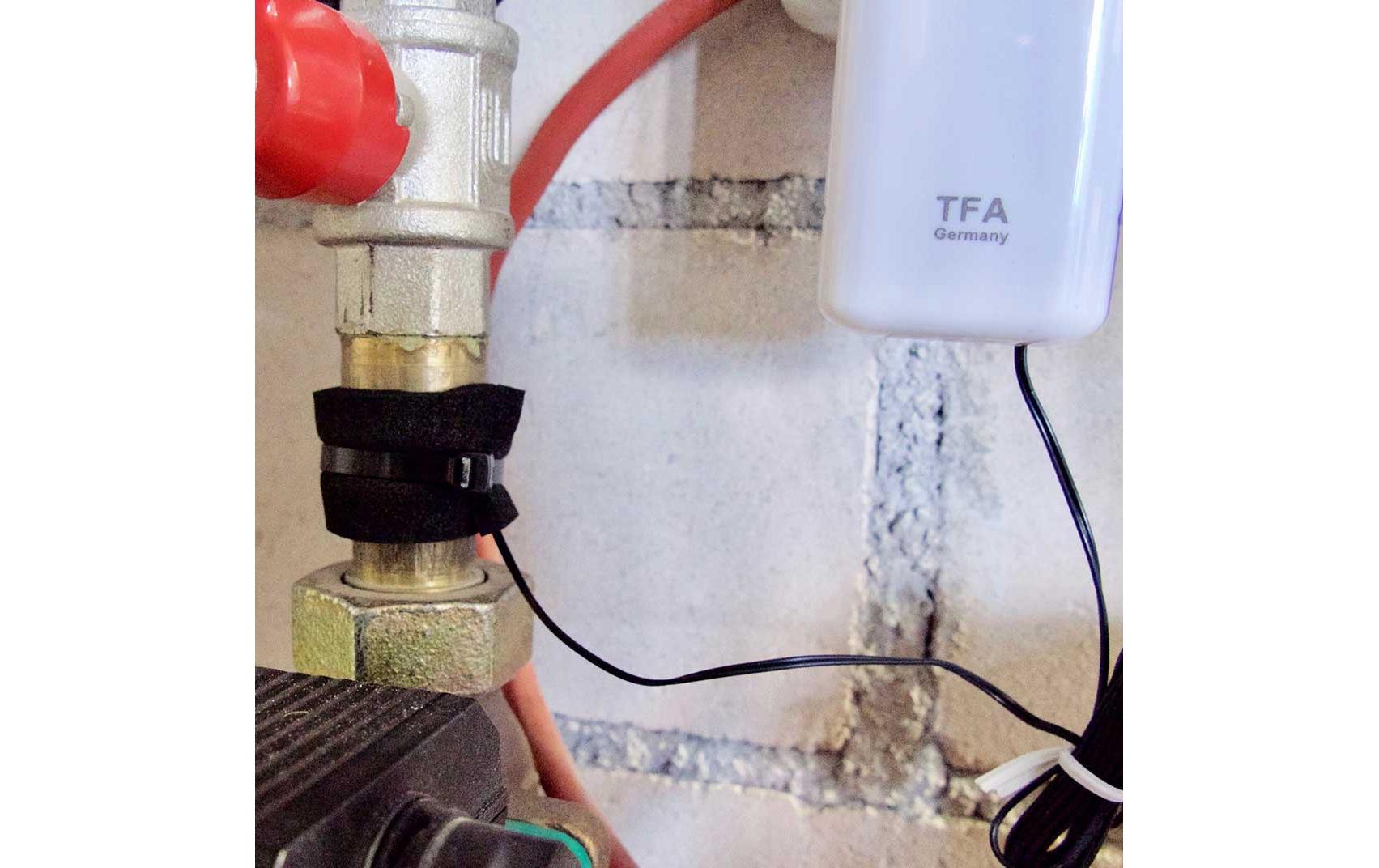 TFA-Dostmann WeatherHub SET Temperatur-/Feuchtesensor – 868 MHz, −40–60 °C, 0–99 %, Innen/Aussen