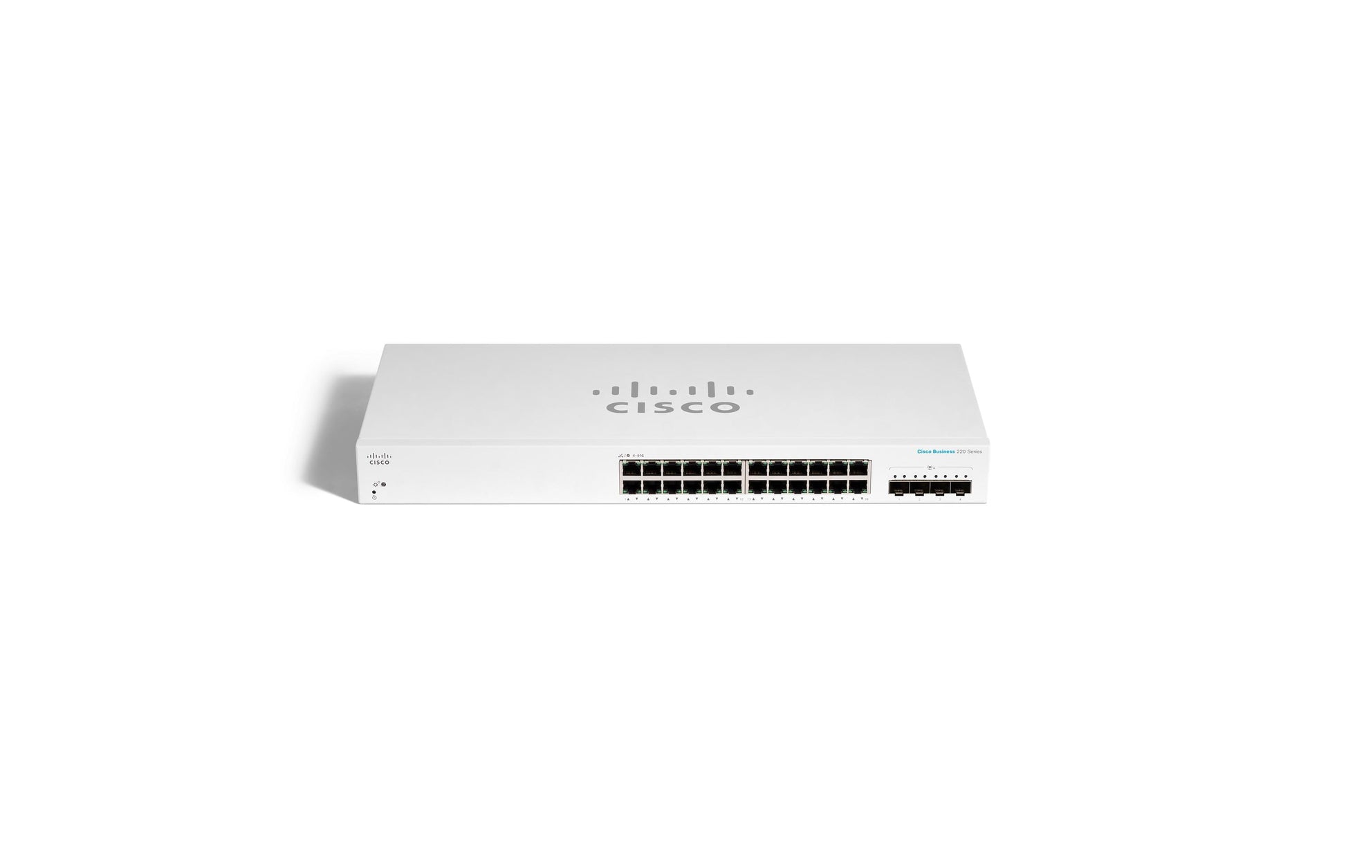 Cisco CBS220-24T-4G – Managed Switch – 24×GbE, 4×SFP, L2, 1U