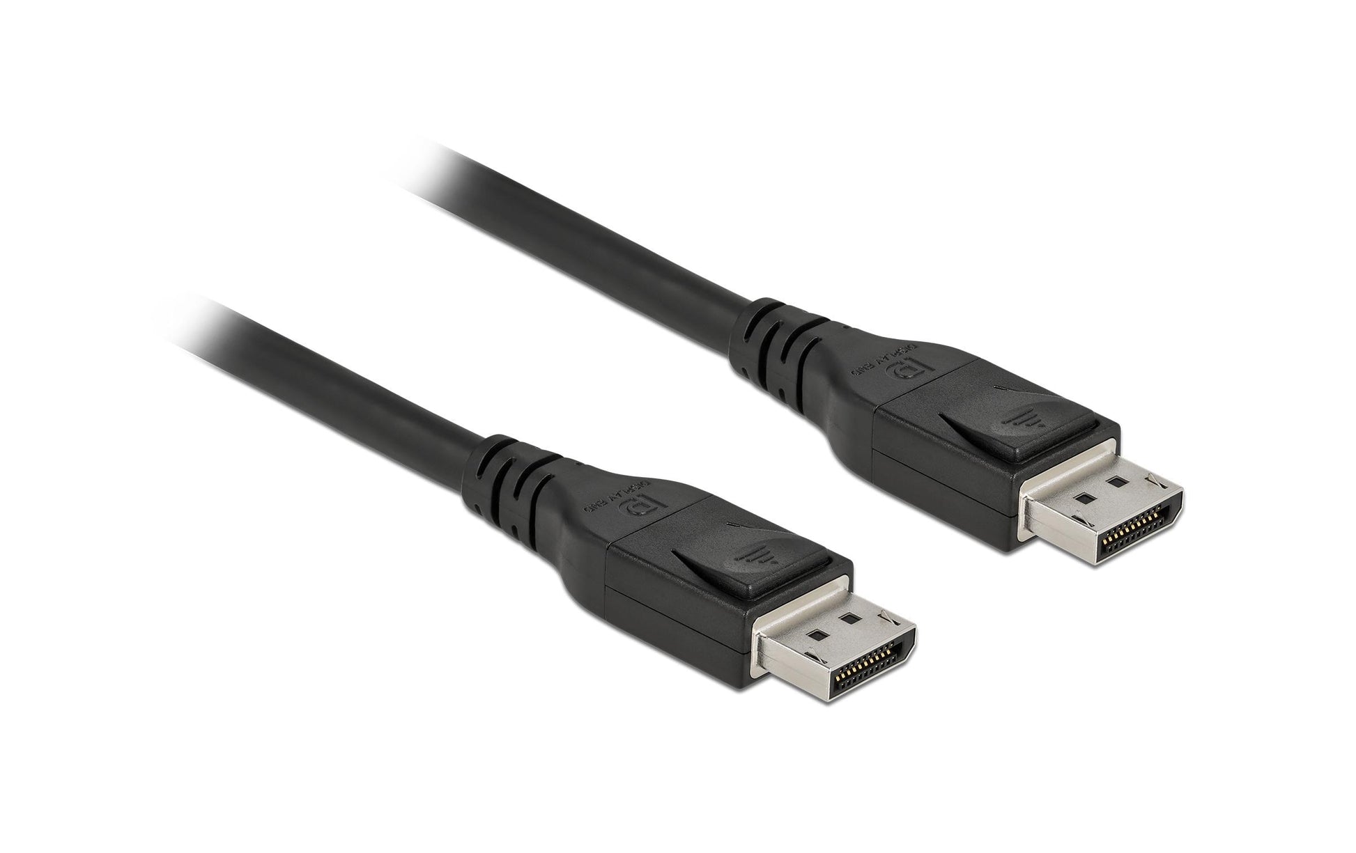 DeLOCK DisplayPort-zu-DisplayPort-Kabel – 12 m, DisplayPort 1.4, 8K 60 Hz, schwarz