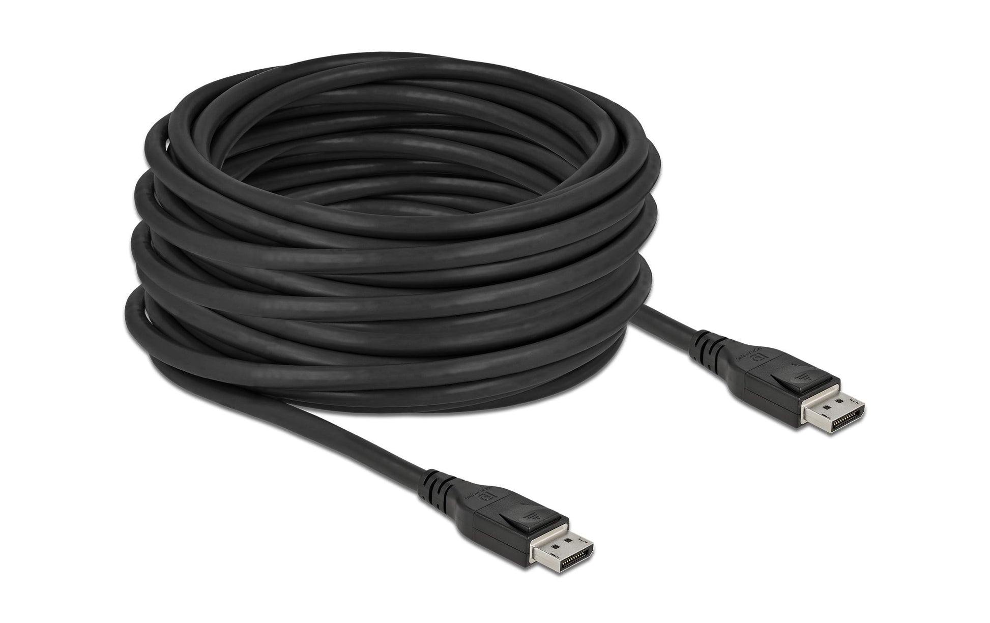 DeLOCK DisplayPort-zu-DisplayPort-Kabel – 15 m, DisplayPort 1.4, 8K, Schwarz