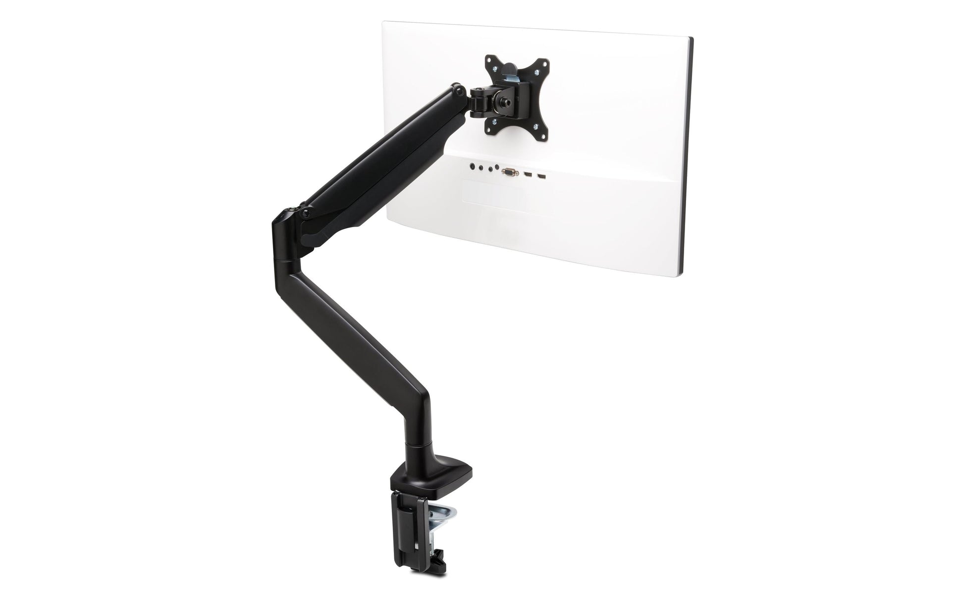 Kensington One Touch SmartFit – Monitorarm, C-Klemme/Tülle, bis 34", VESA 75 × 75/100 × 100 mm, schwarz