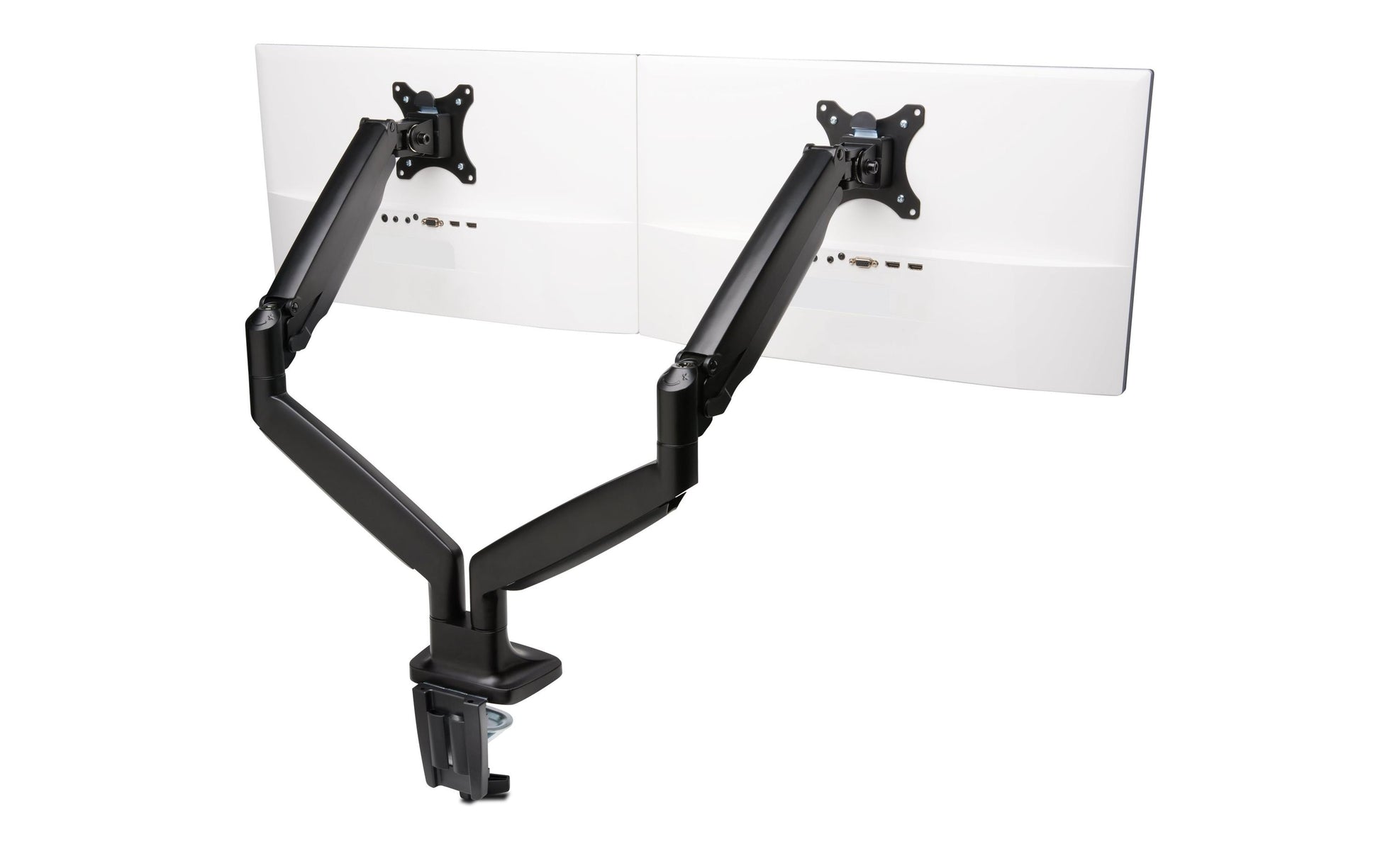 Kensington One Touch SmartFit – Monitorarm, 2 Monitore, Tischklemme, bis 34", VESA 75 × 75/100 × 100 mm, 9 kg