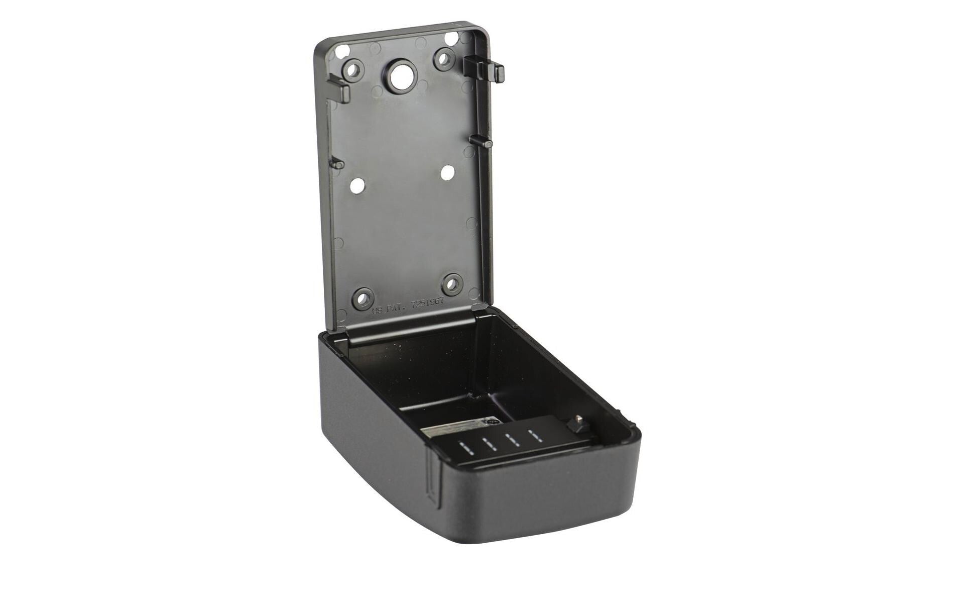 BURG-WÄCHTER Key Safe 60 L SB – Schlüsseldepot, Zahlenschloss, Zinkdruckguss, Schwarz, 136 × 82 × 54 mm