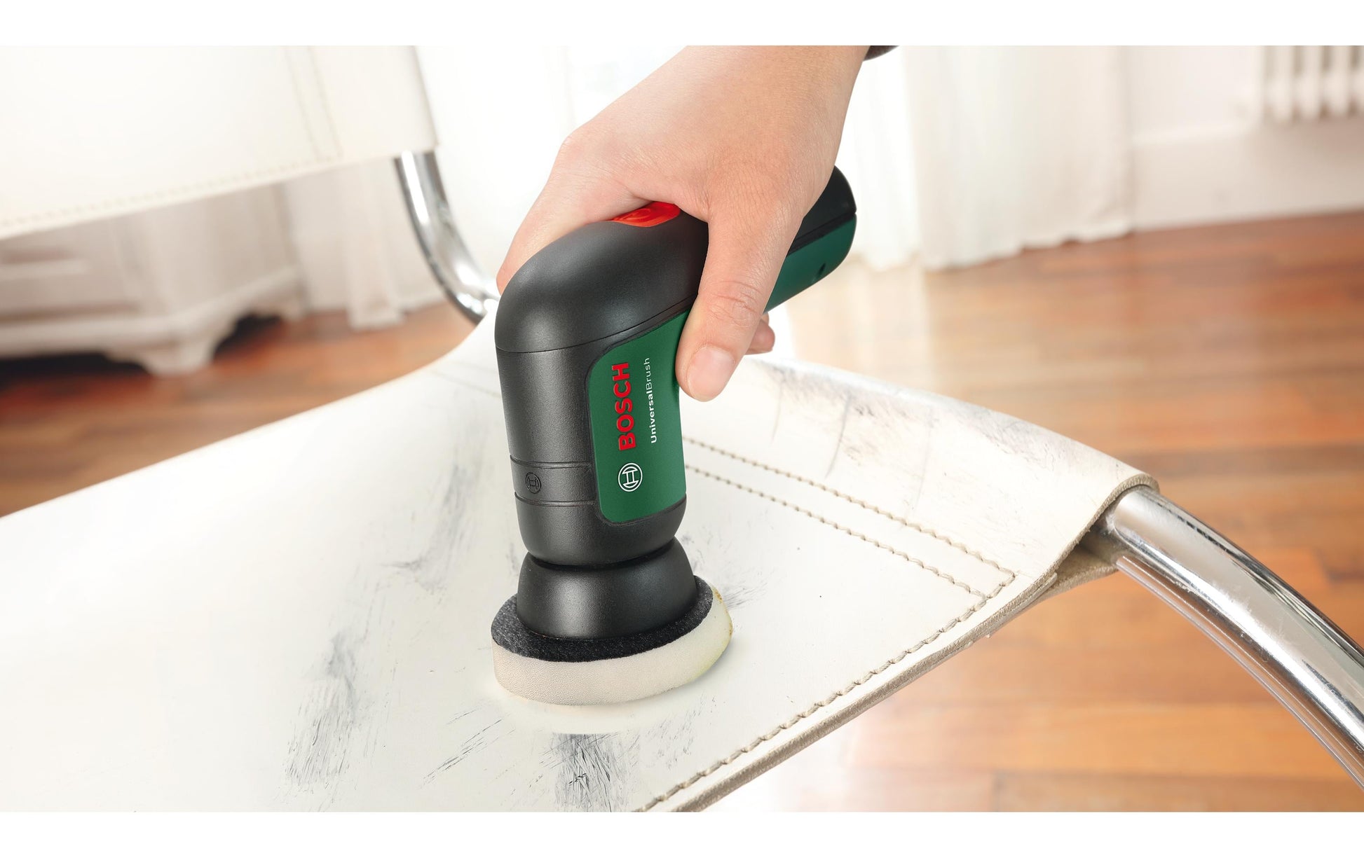 Bosch Elektrische Reinigungsbürste (Hand) – 3,6 V, Li-Ion, Klettverschluss, Schwarz