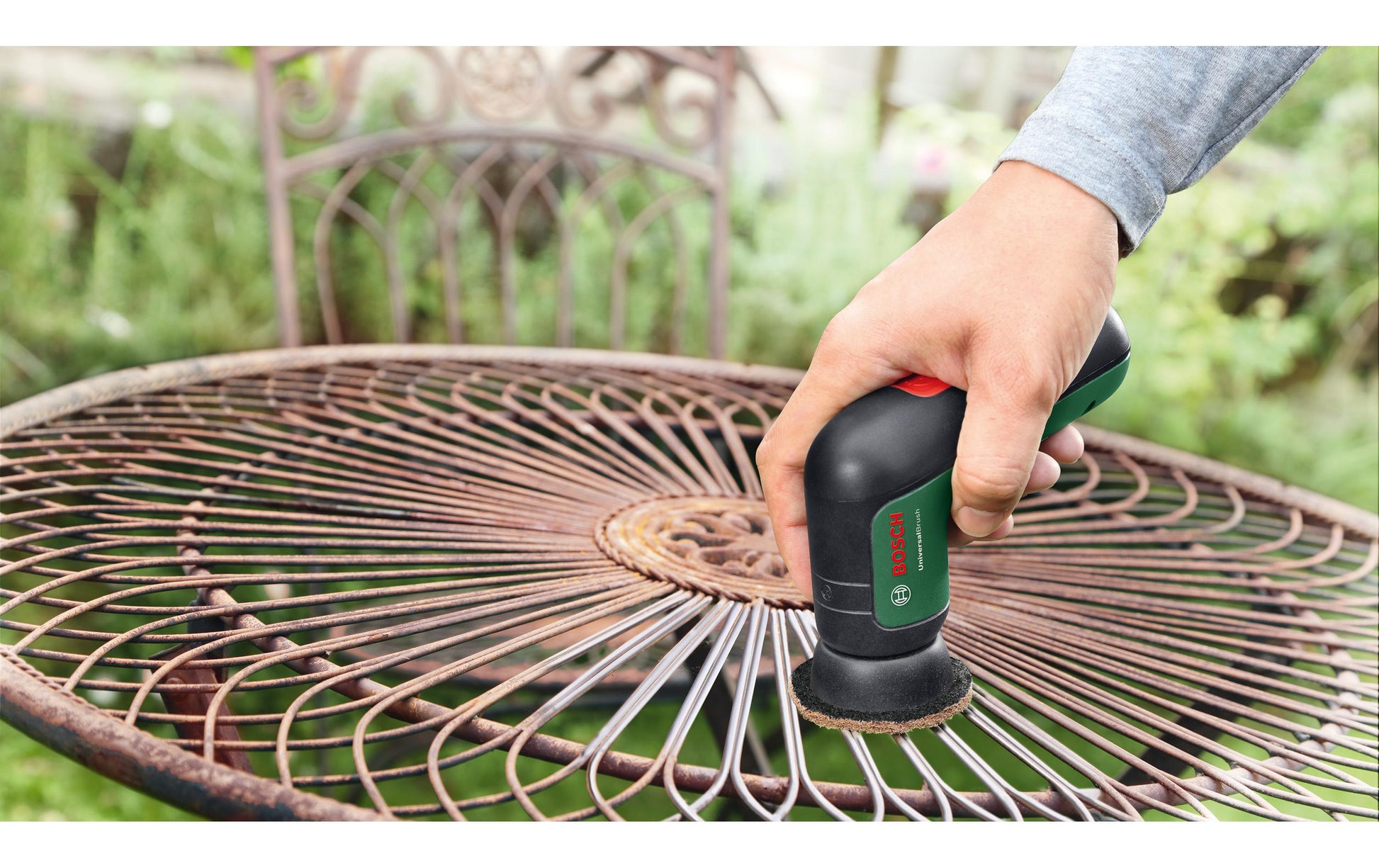 Bosch Elektrische Reinigungsbürste (Hand) – 3,6 V, Li-Ion, Klettverschluss, Schwarz