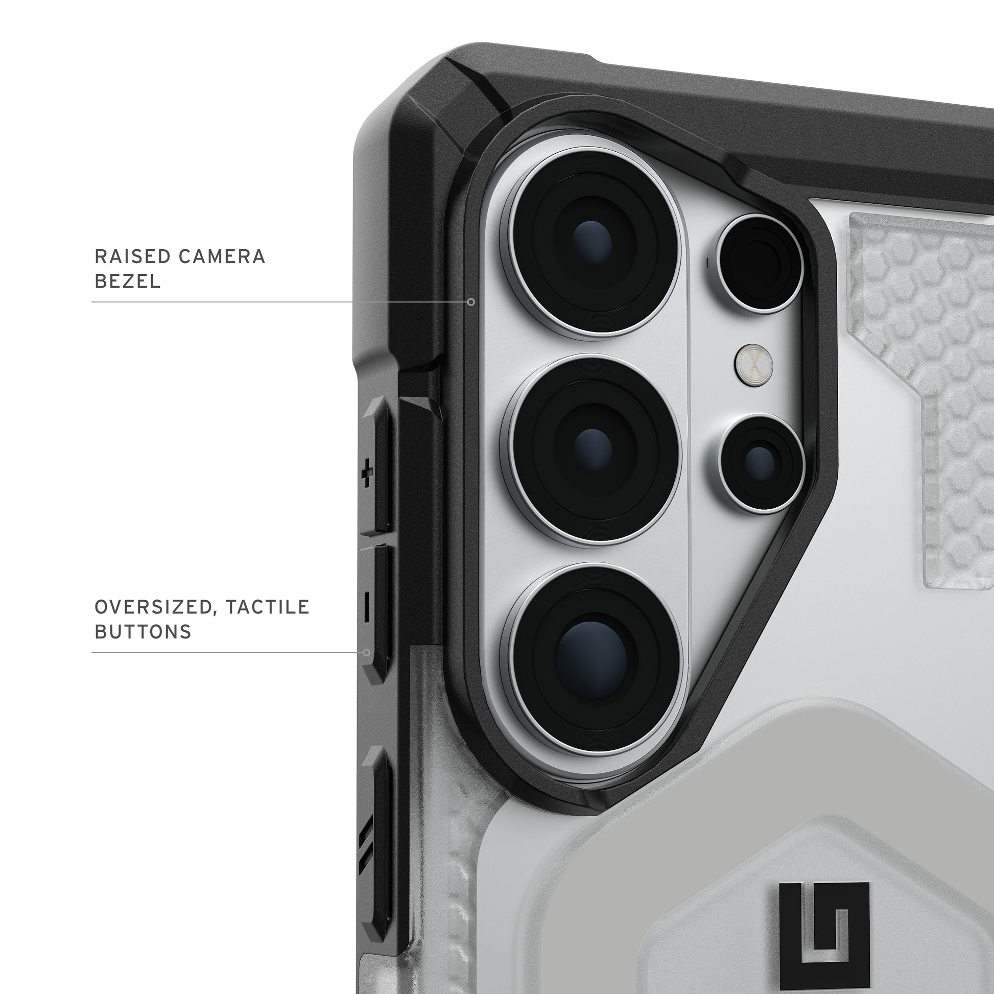 Urban Armor Gear UAG Pathfinder – Rückcover – für Samsung Galaxy Note 20 Ultra, MagSafe, PC, Silber