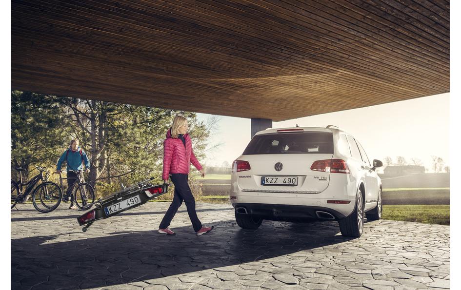 Thule Transportrad – max. Tragkraft 25 kg, TÜV – schwarz – 1 Stk.