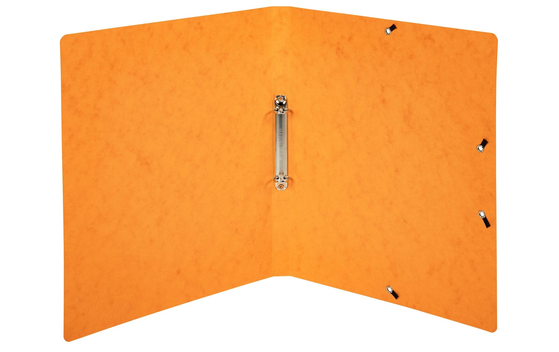 Exacompta Ringbuch – 2-Ring Ø 15 mm – für A4 – Rückenbreite 2 cm – Gummiband – Orange