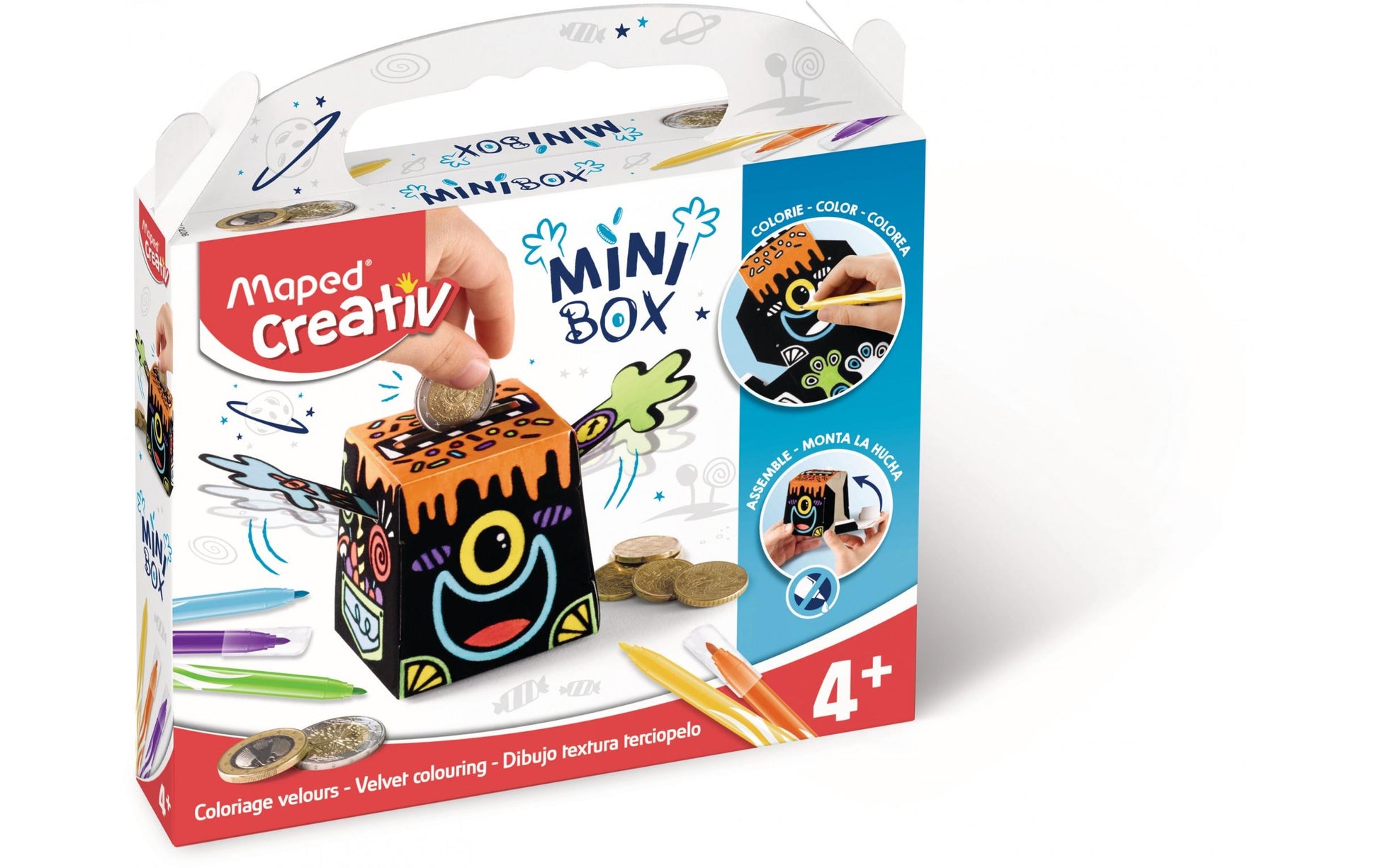 Maped Bastelset Spardose – 7-teilig – ab 4 Jahren