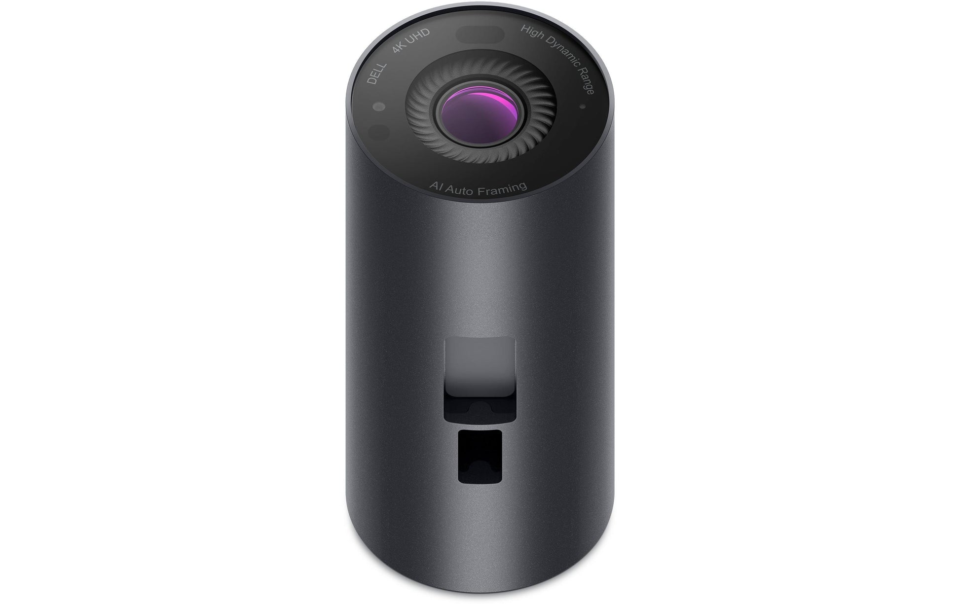 DELL UltraSharp Webcam WB7022 – Webcam – 4K, bis 60 fps, USB‑A, Autofokus, 5× digitaler Zoom, ohne Mikrofon