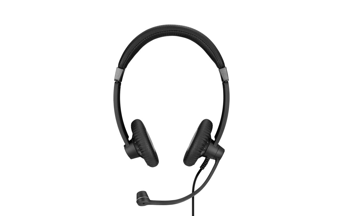 EPOS IMPACT SC 75 – Duo Headset – USB, 3,5 mm Klinke, Inline-Controller – für Microsoft Teams