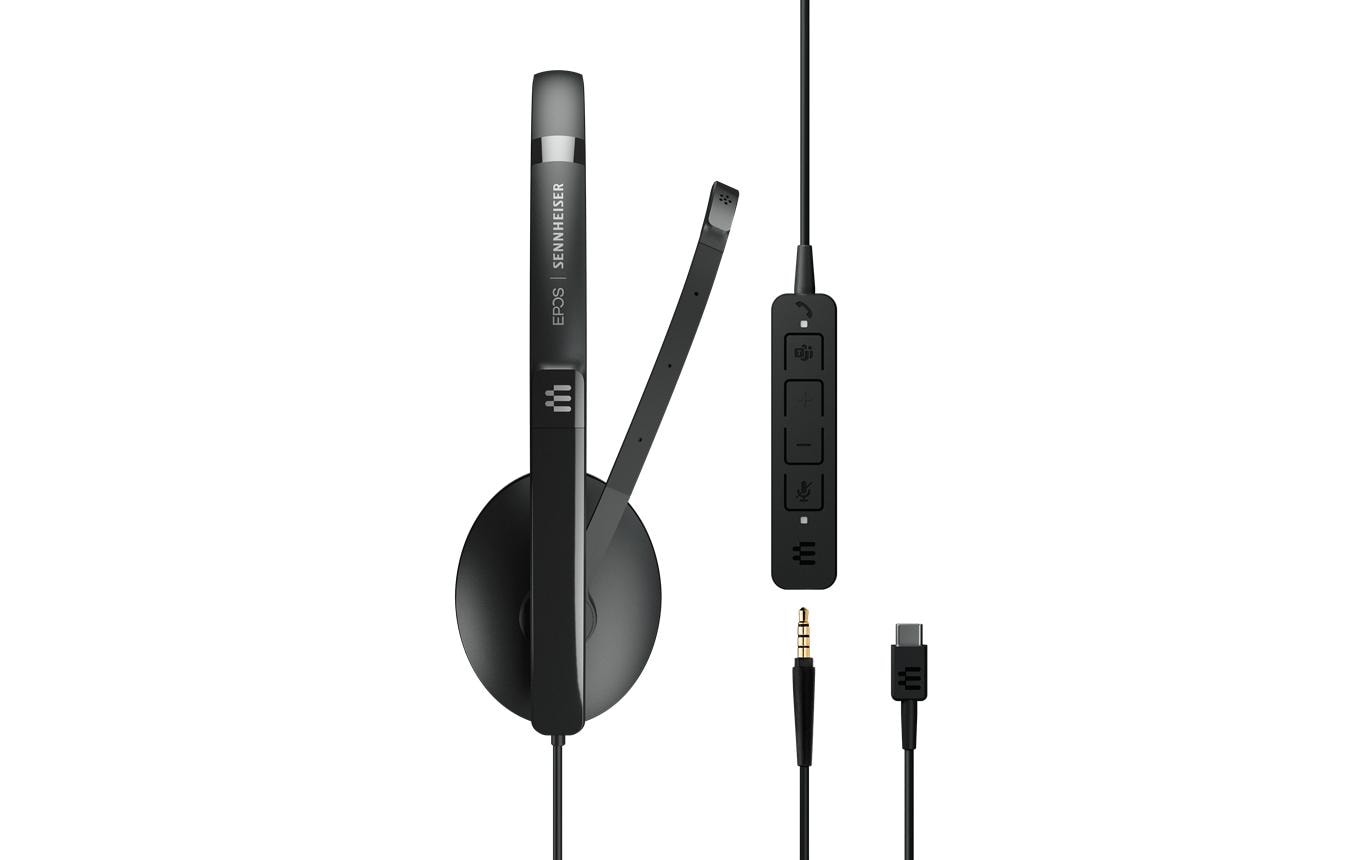 EPOS ADAPT 165T – Duo Headset – USB‑C, 3,5 mm Klinke