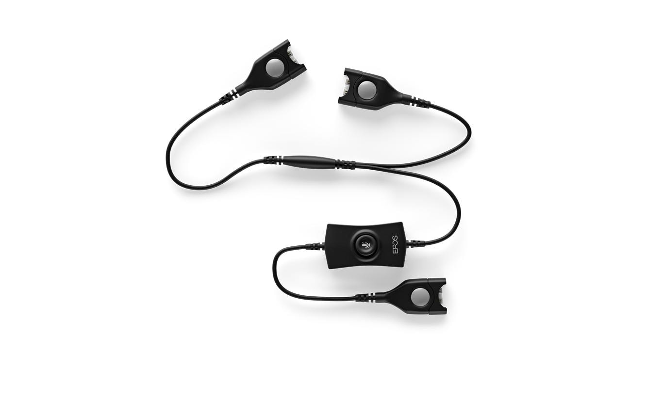 Epos ATC 02 Training – Headset-/Audio-Kabel mit Stummschalter, ED zu ED