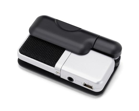 Samson Go Mic – Tisch-/Desktopmikrofon, USB, umschaltbare Richtcharakteristik, Kondensator, Gaming, Weiss