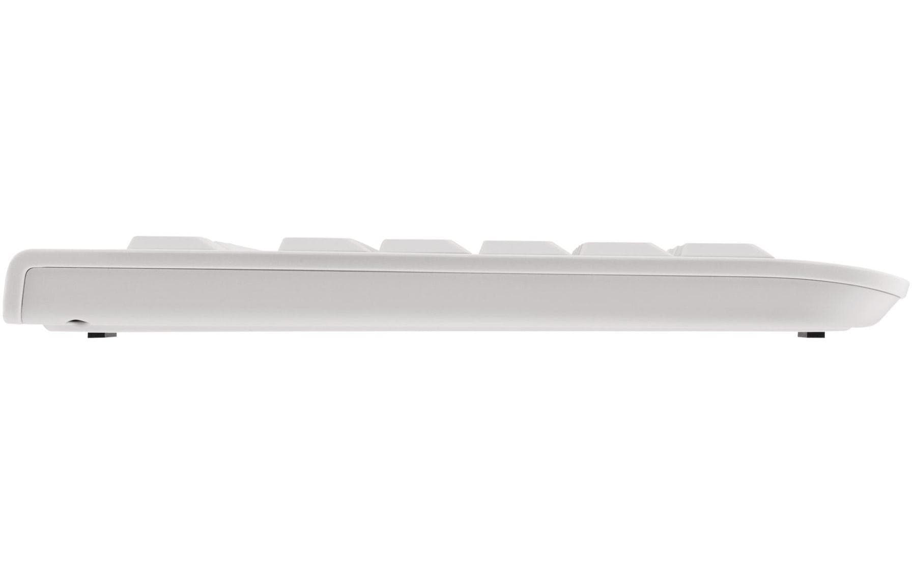CHERRY Tastatur, kabelgebunden (USB-A), CH-Layout (DE-CH), Fullsize (mit Ziffernblock), Membran, Grau
