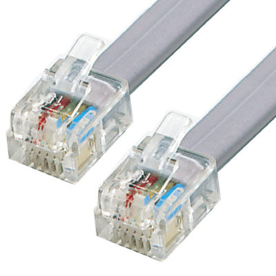 Cisco CAB-ADSL-RJ11-4M – ADSL-Kabel – 4 m, RJ-11–RJ-11, Grau