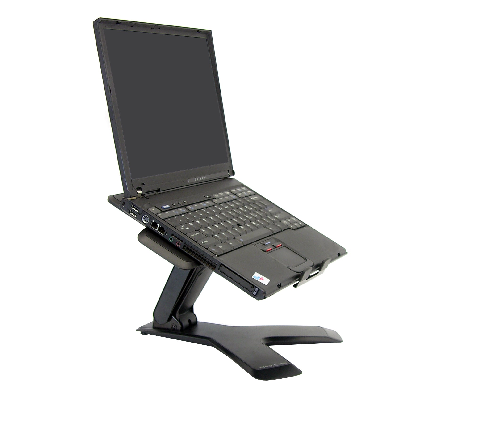 Ergotron Neo-Flex Laptop-Ständer – Höchstgewicht 6,4 kg, Höhenverstellung 15 cm – Schwarz