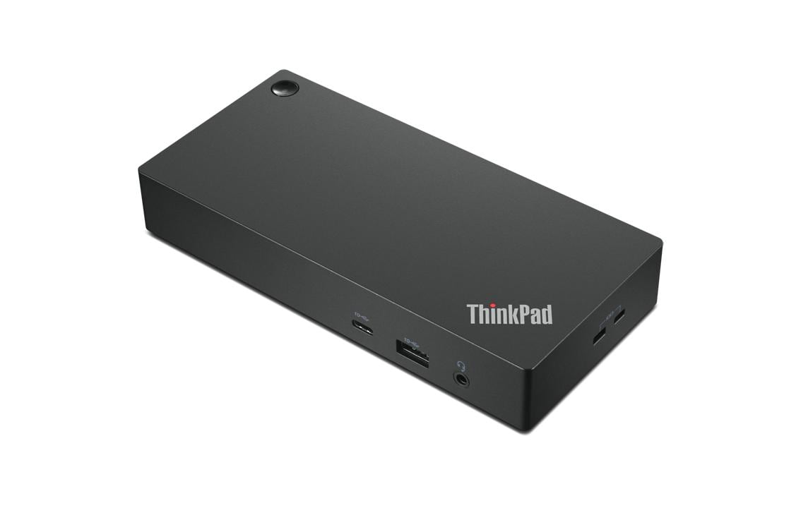 Lenovo 40AY0090CH Dockingstation – USB-C, 2× DP, 1× HDMI, 90 W PD, GbE, für ThinkPad X1 Carbon/X1 Yoga
