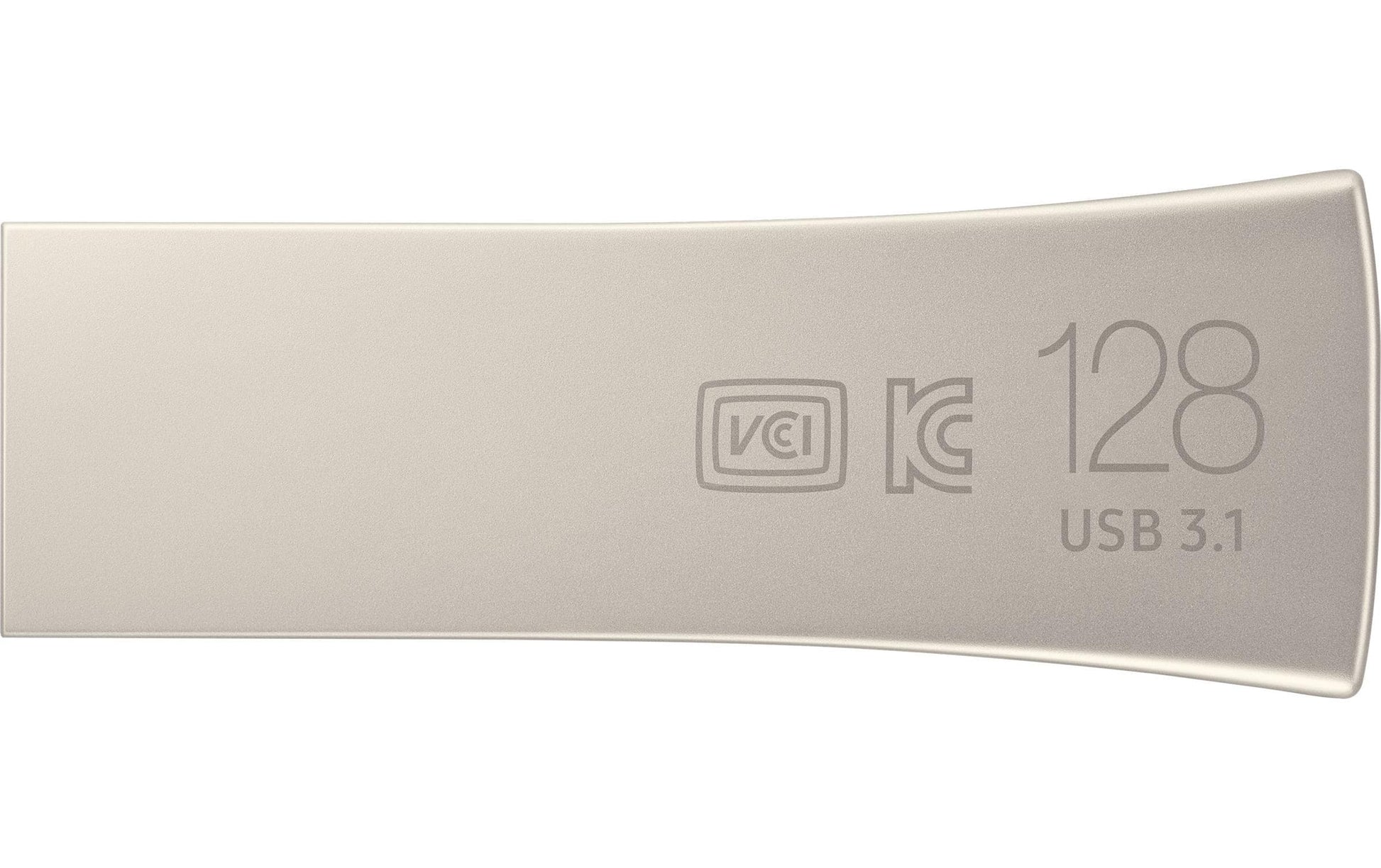Samsung Bar Plus MUF-128BE – 128 GB USB-Stick, USB 3.2 Gen1, Lesen 400 MB/s, für PC/Laptop