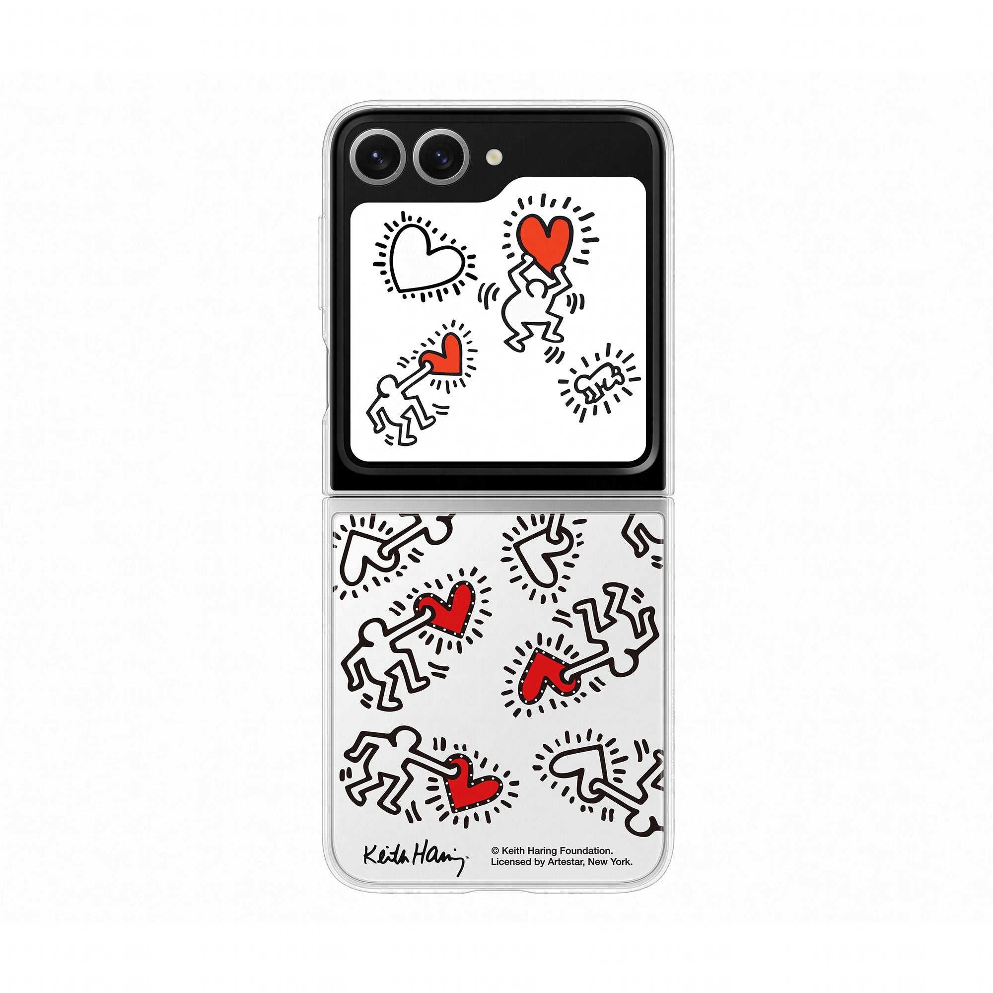 Samsung Backcover – für Samsung Galaxy Z Flip6 – weiss – TPU, stossfest, kratzresistent
