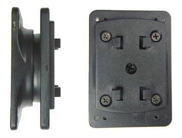 Brodit Geräte-Montageadapter – Spezial-Zubehör – Wandbefestigung, Kipp-/Schwenkfunktion, Schwarz