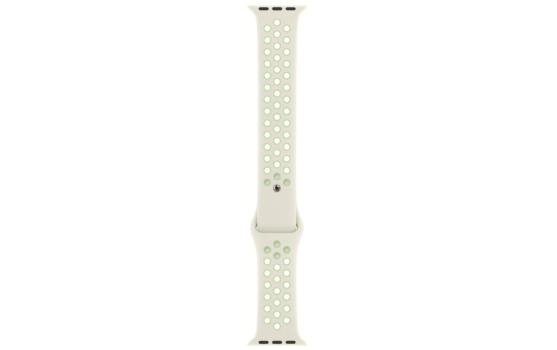 Apple Watch Nike Sport Band – Armband – für Apple Watch (42/44/45 mm; Serie 1–3, 4–6 & SE, 7–8), Ironstone/Schwarz