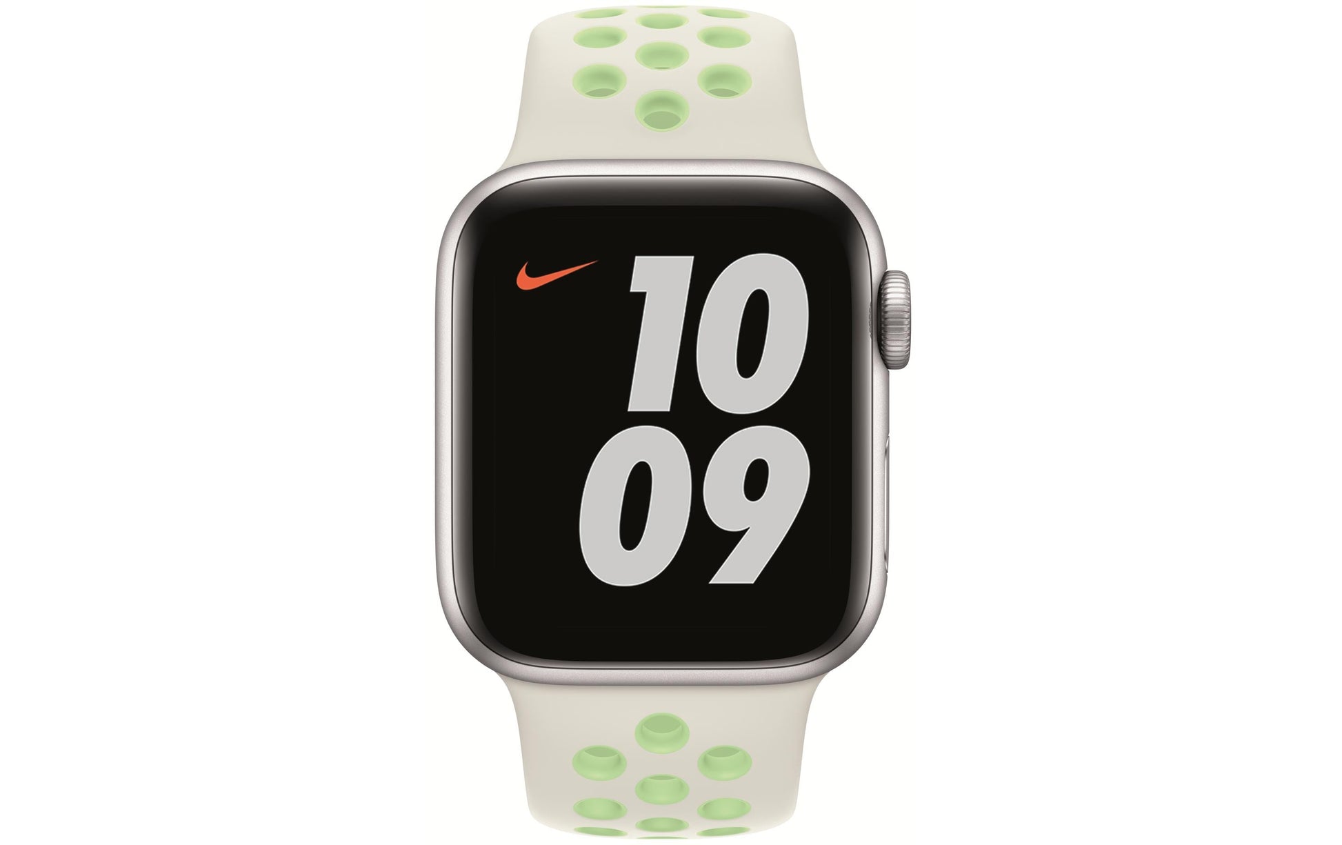 Apple Watch Nike Sport Band – Armband – für Apple Watch (42/44/45 mm; Serie 1–3, 4–6 & SE, 7–8), Ironstone/Schwarz