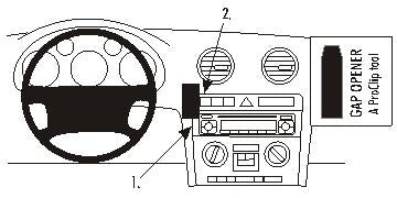 Brodit ProClip – Auto-Halterung