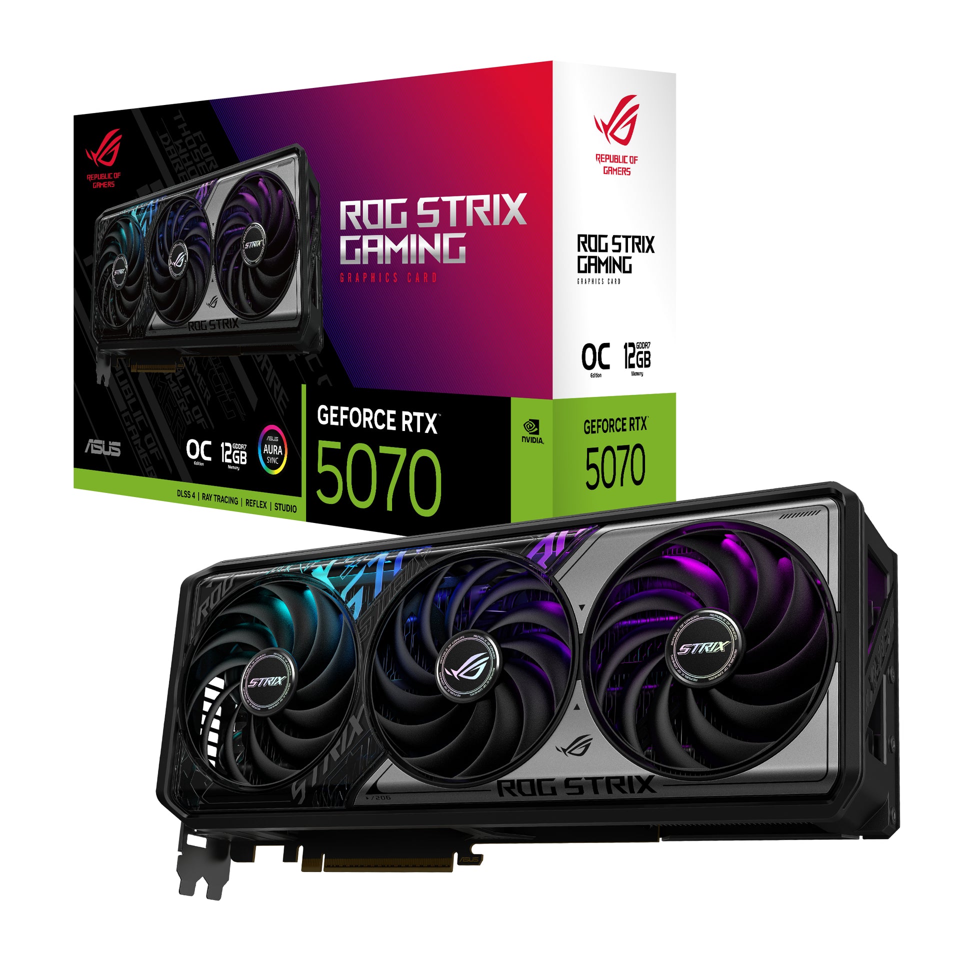 ASUS ROG Strix – NVIDIA GeForce RTX 5070 12 GB