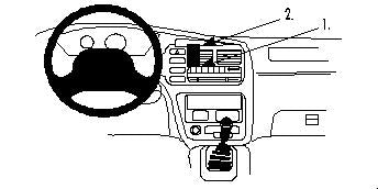 Brodit Auto-Halterung – universal