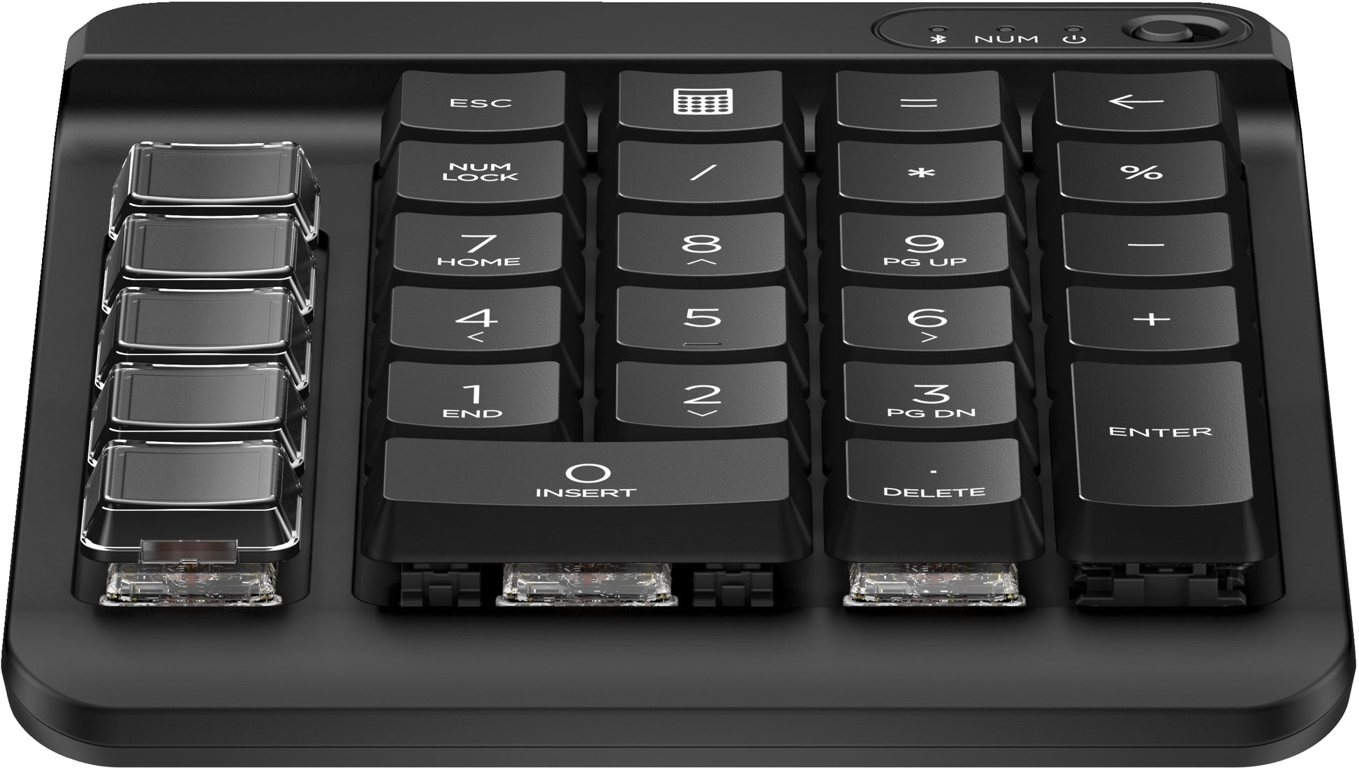 HP 435 Programmierbares Wireless – Tastenfeld-Steuerpult – Mechanisch – Bluetooth 5.3 – Schwarz