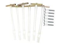 Ergotron Montageset – Wandmontage (Hohlwand), Metallisch – 90-011