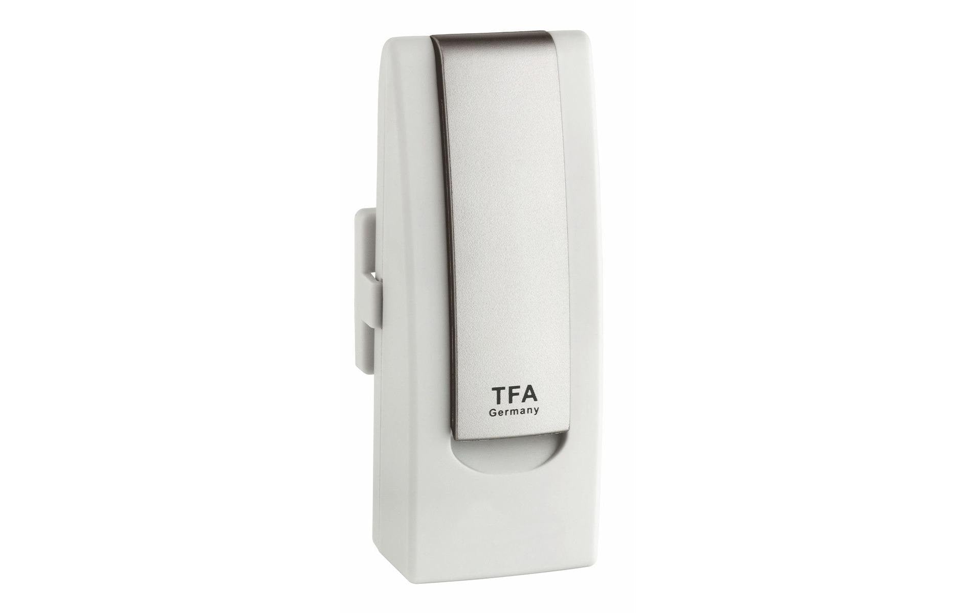 TFA-Dostmann TFA Dostmann – Thermo-/Hygrometer, WLAN, LCD-Display – weiss, für WeatherHub
