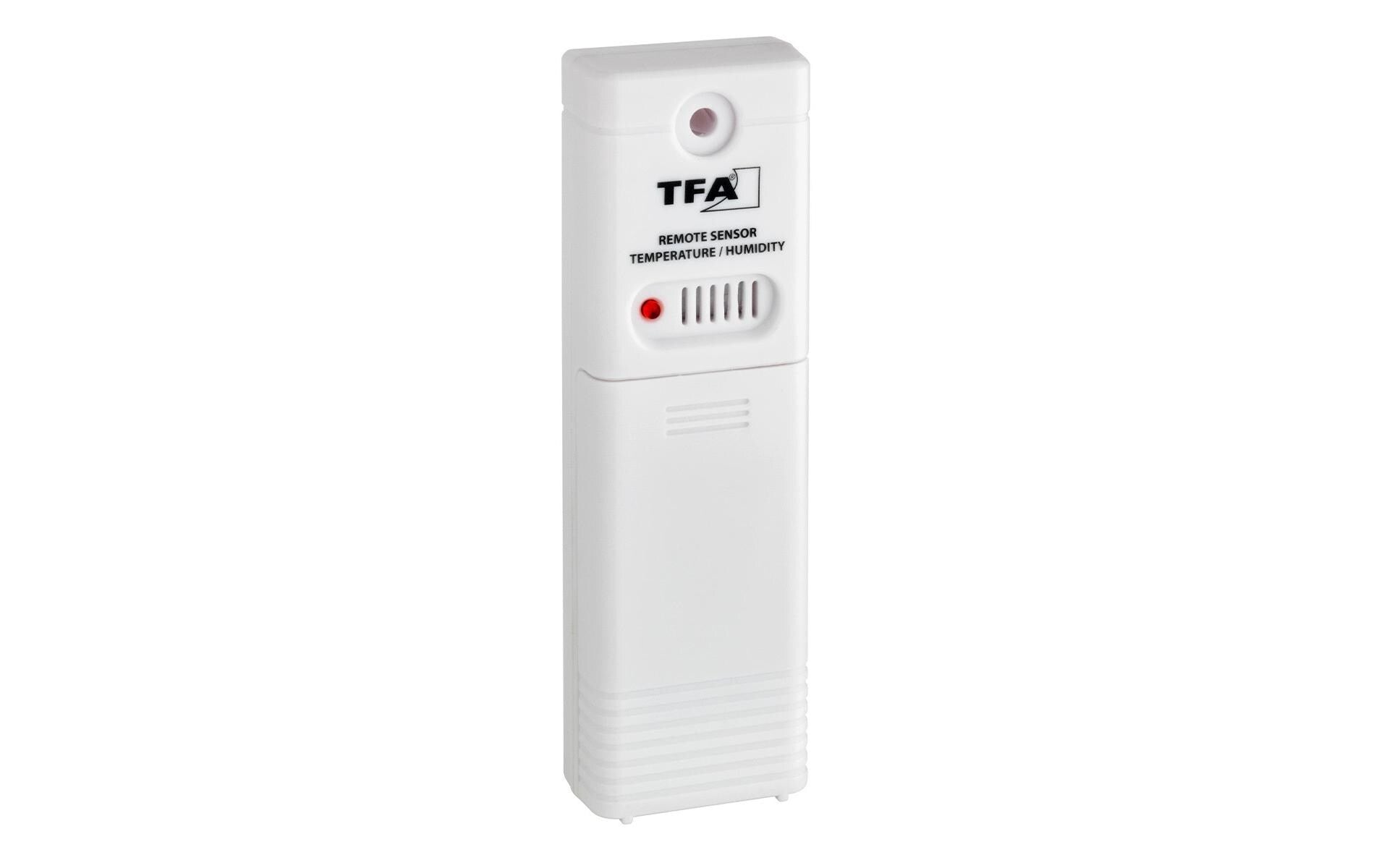 TFA-Dostmann TFA Dostmann SPRING – Wetterstation, Funk, Thermometer & Hygrometer, inkl. Aussensensor – schwarz
