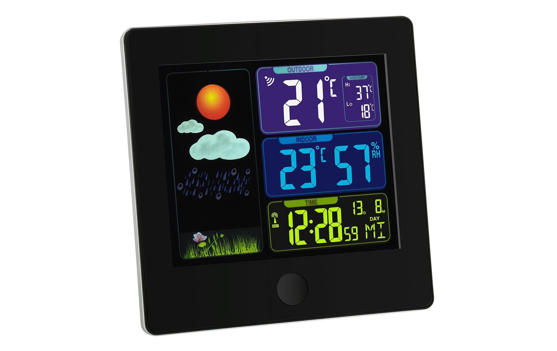 TFA-Dostmann SUN Temperatur-/Feuchtesensor – Kabellos, −20–60 °C, 20–95 %, Innen/Aussen