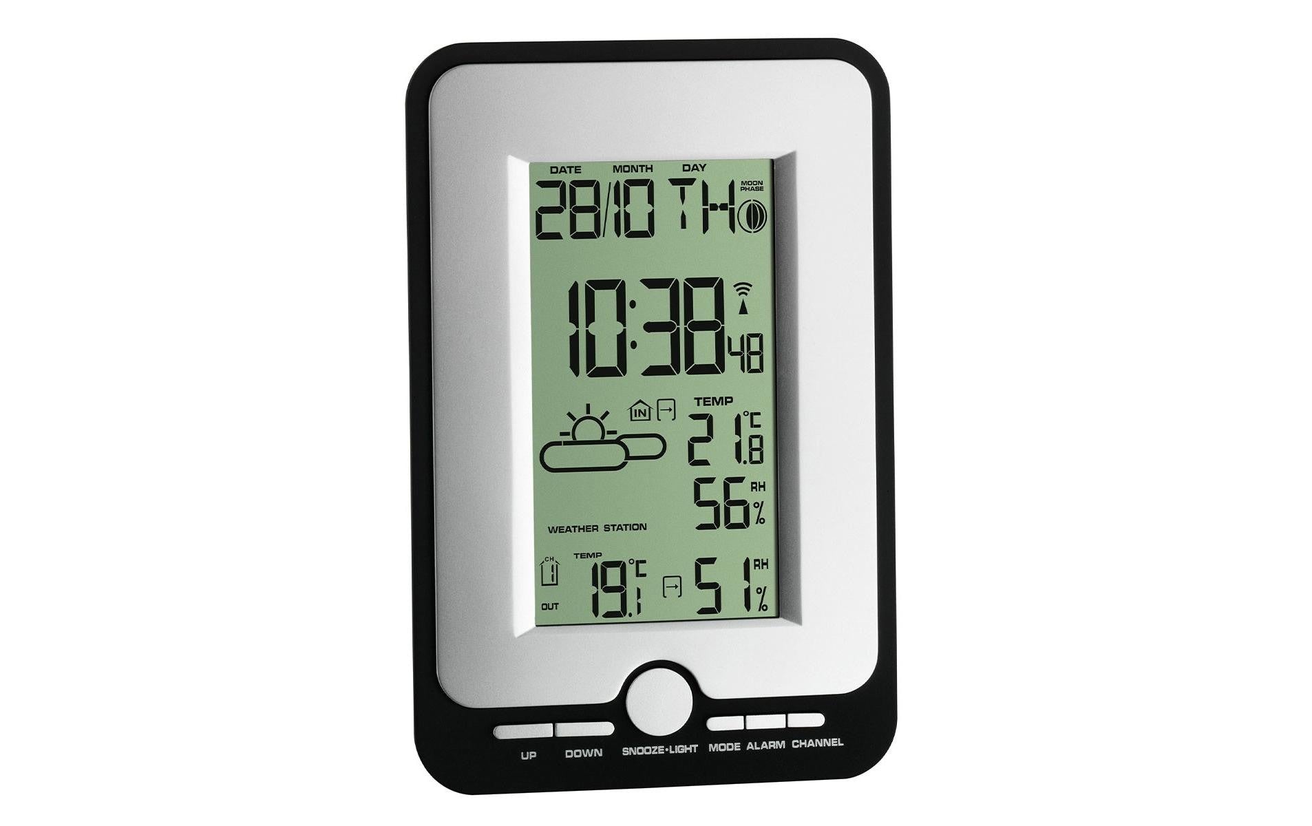 TFA-Dostmann MULTY Temperatur-/Feuchtesensor – 433 MHz, −40–70 °C, 20–95 %, Innen/Aussen