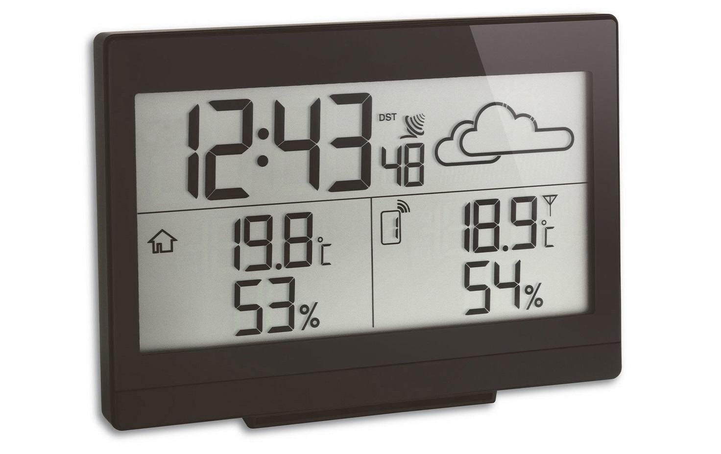 TFA-Dostmann CASA Temperatur-/Feuchtesensor – Kabellos, −40–70 °C, 20–90 %, Innen/Aussen