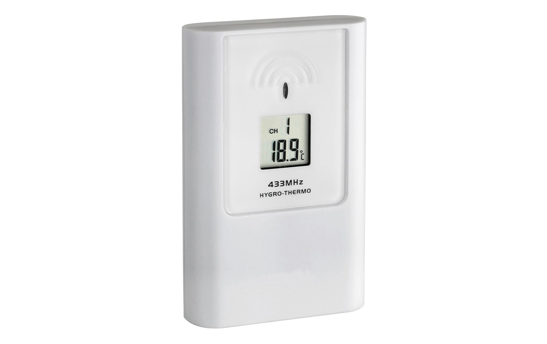TFA-Dostmann Casa Temperatur-/Feuchtesensor – Kabellos, −40–71,1 °C, 20–90 %, Innen/Aussen