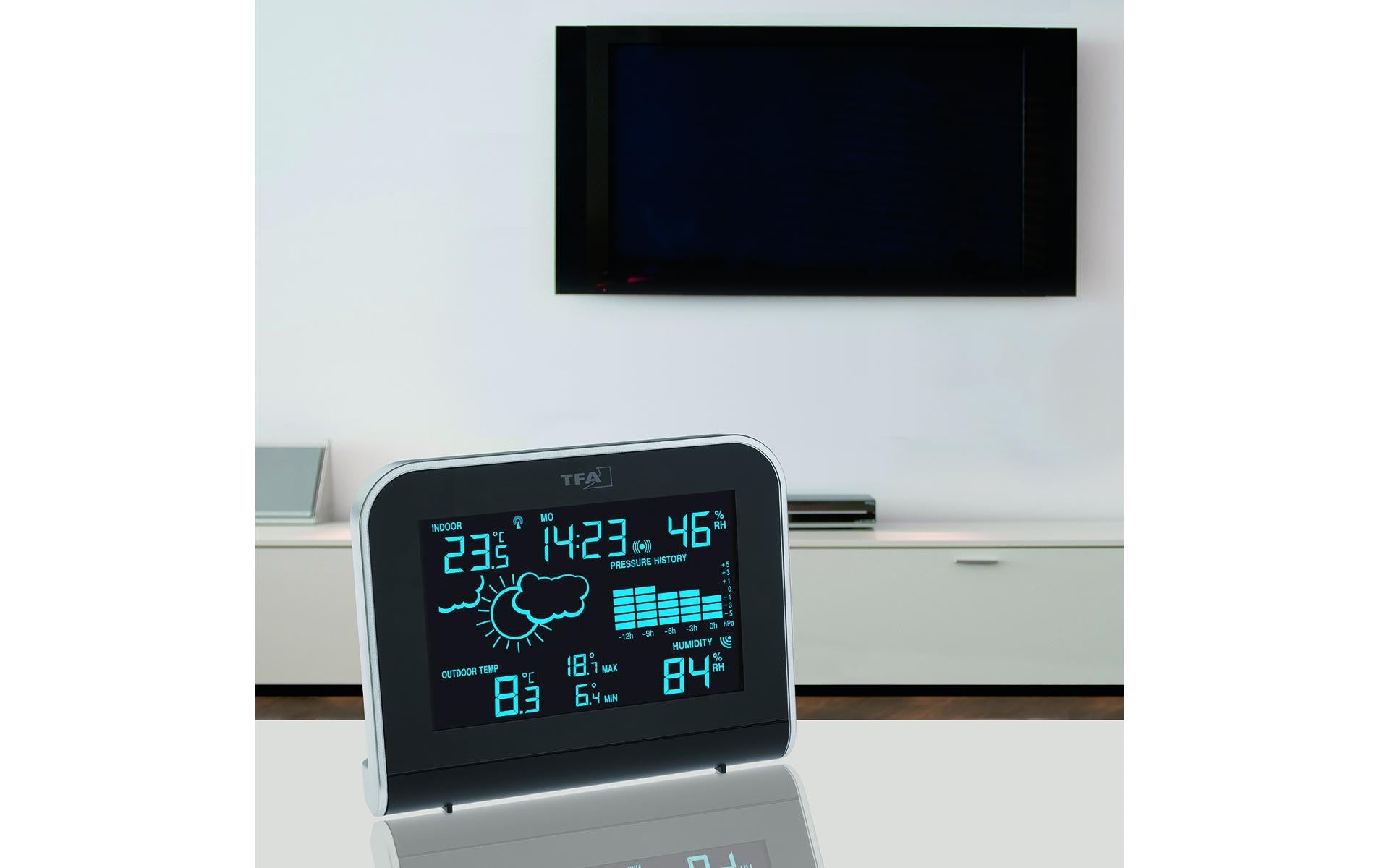 TFA-Dostmann 35.1148.01.IT Temperatur-/Feuchtesensor – Kabellos (868 MHz), −40–60 °C, 1–99 %, Innen/Aussen