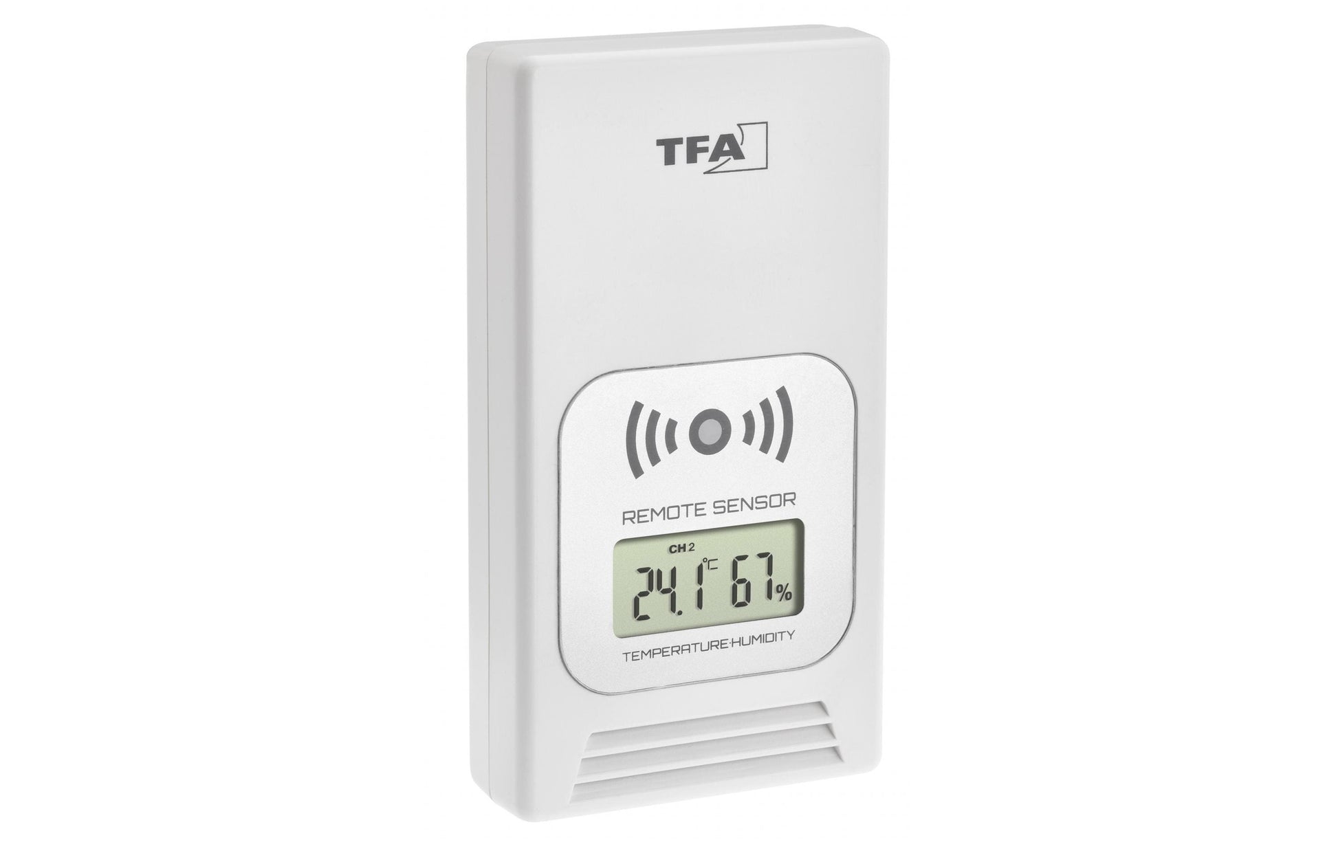 TFA-Dostmann MONDO Temperatur-/Feuchtesensor – Kabellos, −40–70 °C, 20–95 %, Innen/Aussen