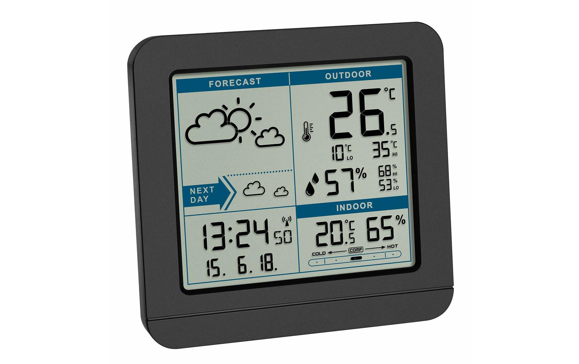 TFA-Dostmann SKY Temperatur-/Feuchtesensor – Kabellos, 10–50 °C, 20–99 %, Innen/Aussen