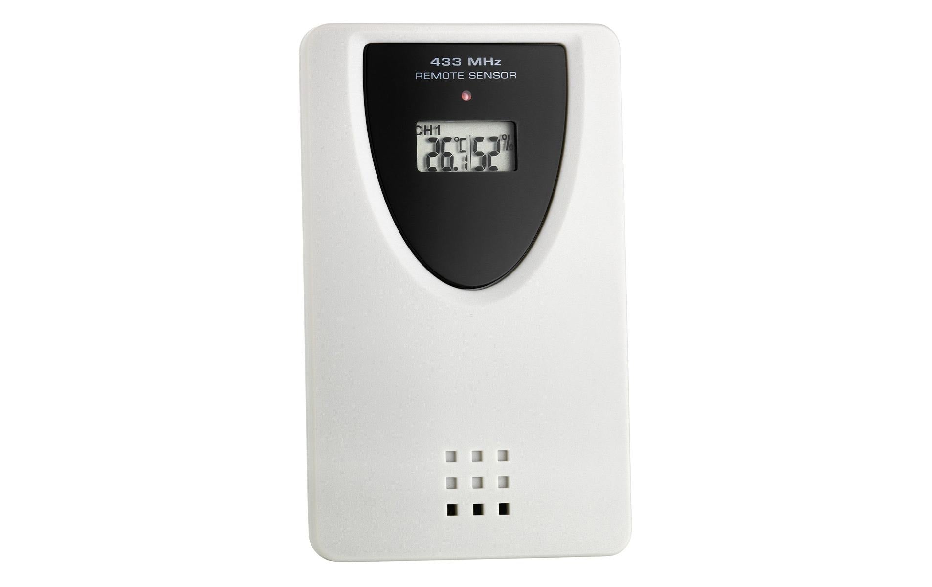 TFA-Dostmann SKY Temperatur-/Feuchtesensor – Kabellos, 10–50 °C, 20–99 %, Innen/Aussen