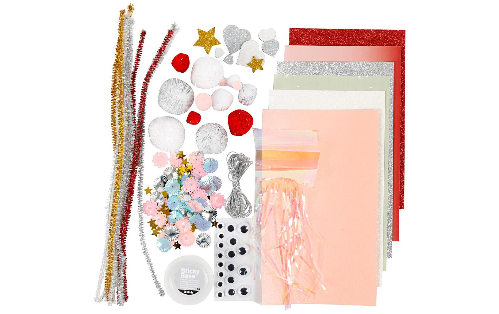Creativ Company Magic – Bastelset – 9-teilig – ab 3 Jahren – Papier, mehrfarbig