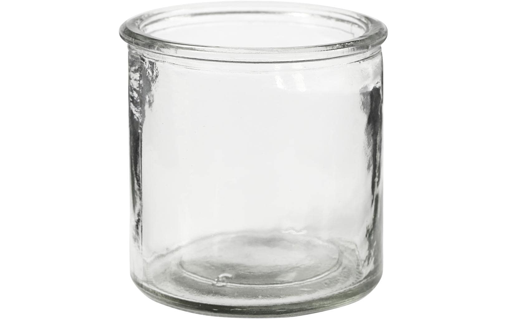 Creativ Company Kerzenglas – Glas, transparent – Ø 7,8 × 7,8 cm – 6-teilig
