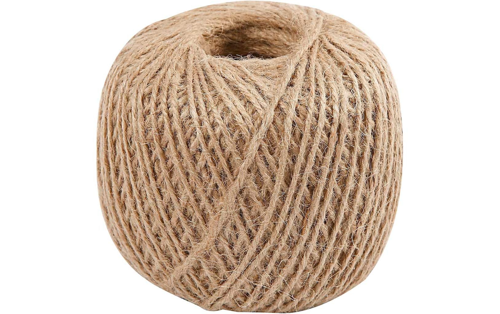Creativ Company Kordel Ø 2 mm × 180 m, hellbraun